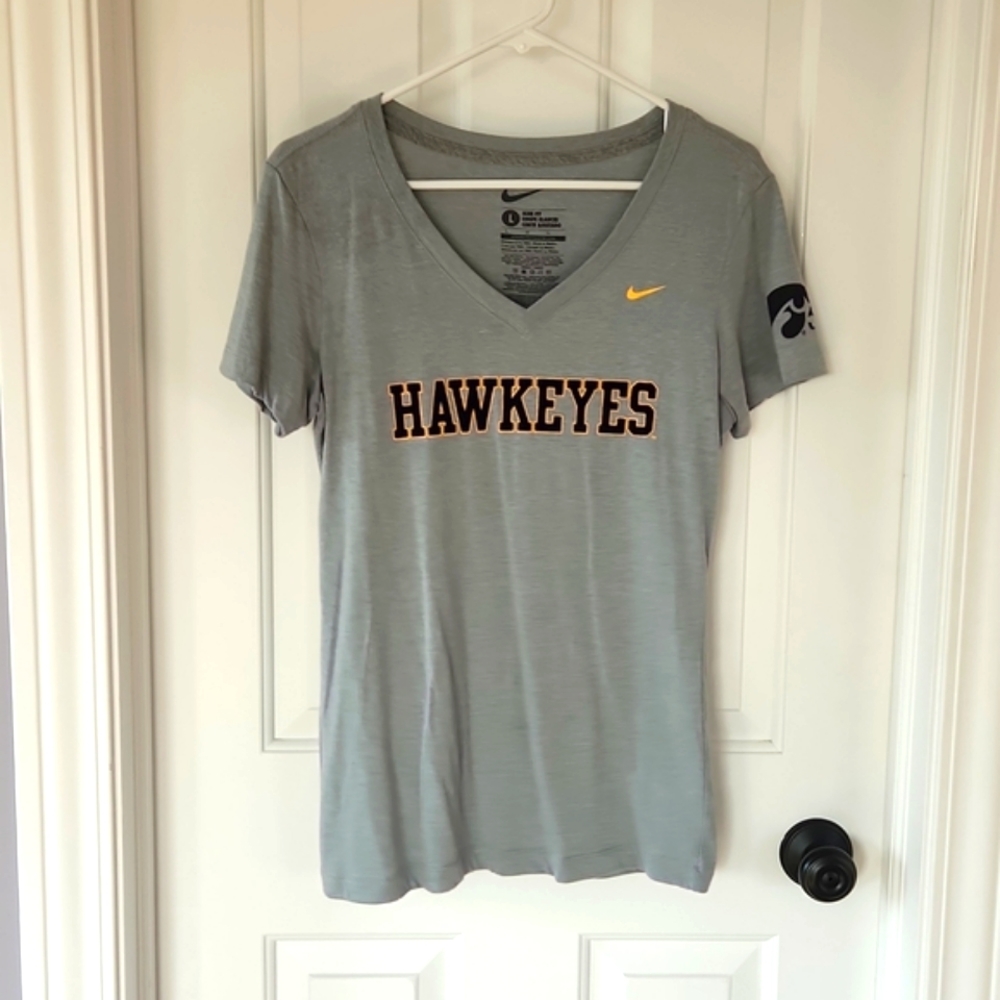 Iowa Hawkeyes V-neck tee